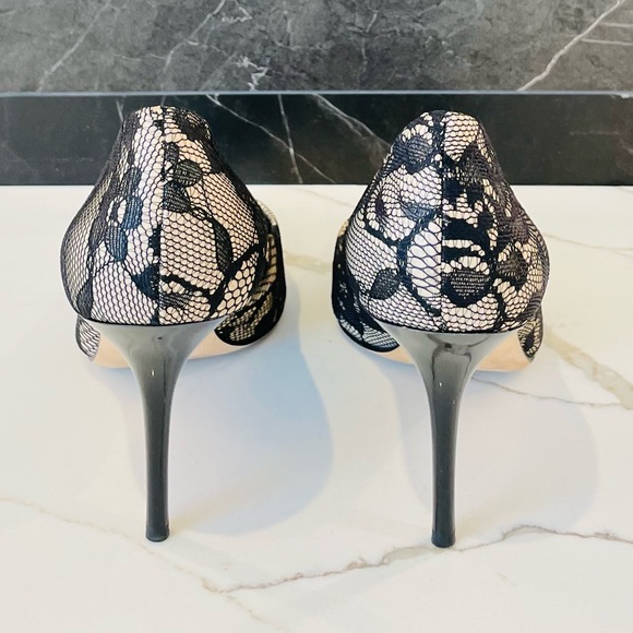 Brian Atwood Malika Lace Pumps - Picture 5 of 8